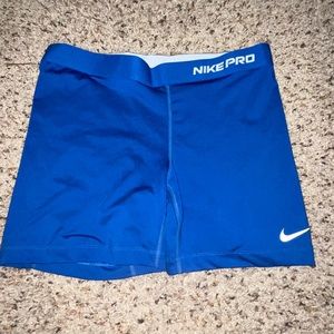 XL blue nike pros